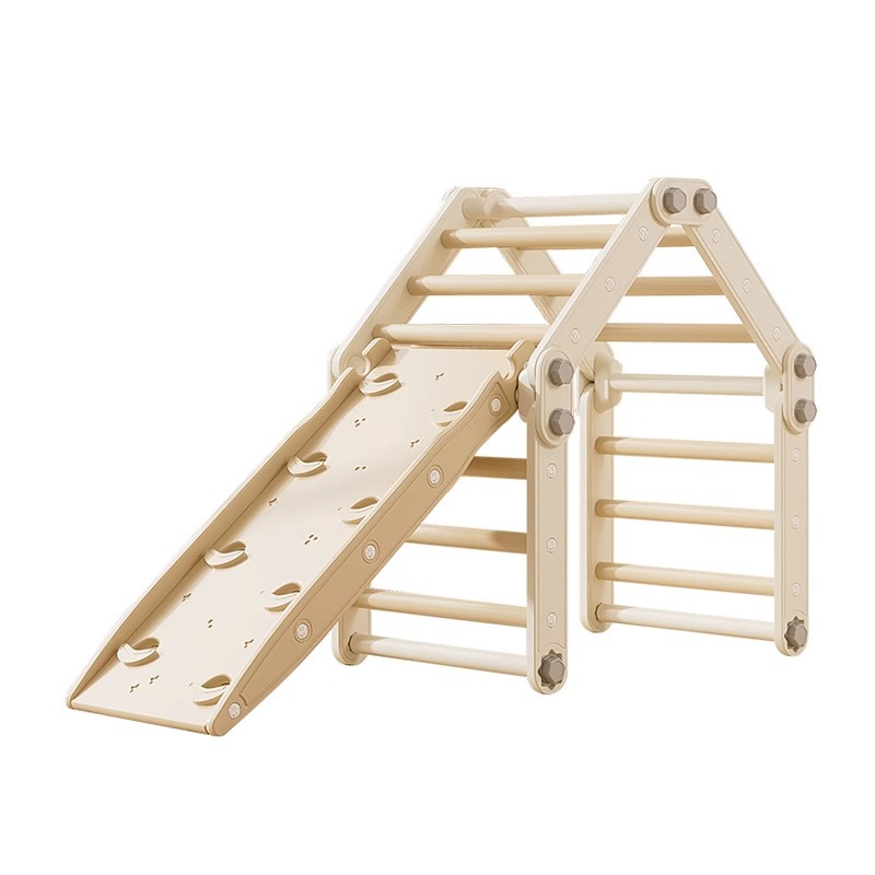 Kids Outdoor Climbing Frame - โครงปีนป่ายในบ้าน ผนังปีนป่ายในร่ม บันได ระบบฝึกสัมผัส ฝึกทักษะ อุปกรณ์สำหรับห้องครอบครัว
