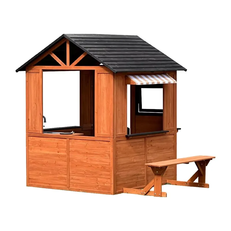 บ้านตุ๊กตาไม้สำหรับเด็ก บ้านเล - Kids Outdoor Climbing Frame บทวิจารณ์และราคา