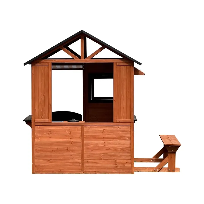 บ้านตุ๊กตาไม้สำหรับเด็ก บ้านเล - Kids Outdoor Climbing Frame บทวิจารณ์และราคา