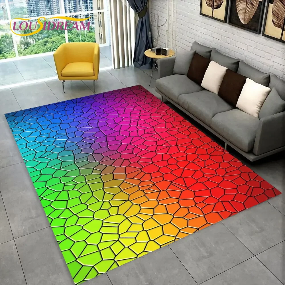 พรมพื้นที่สีรุ้งอิลลูชั่นเรนโบ - Kids Outdoor Area บทวิจารณ์และราคา