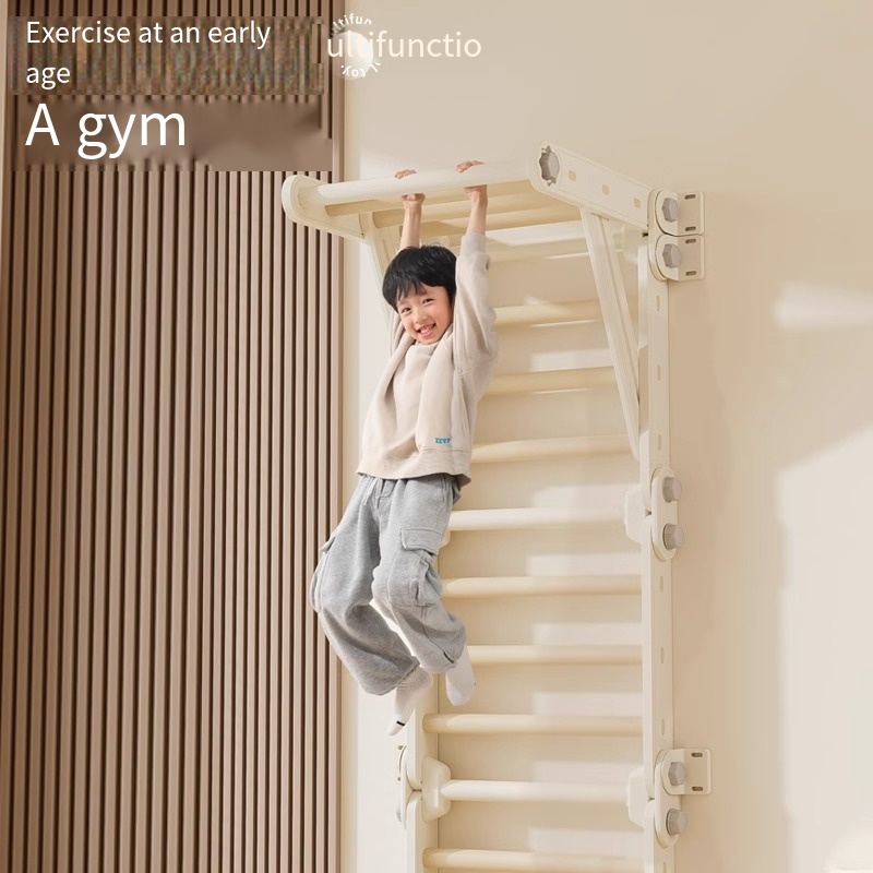 โครงปีนป่ายในบ้าน ผนังปีนป่ายใ - Kids Outdoor Climbing Frame บทวิจารณ์และราคา