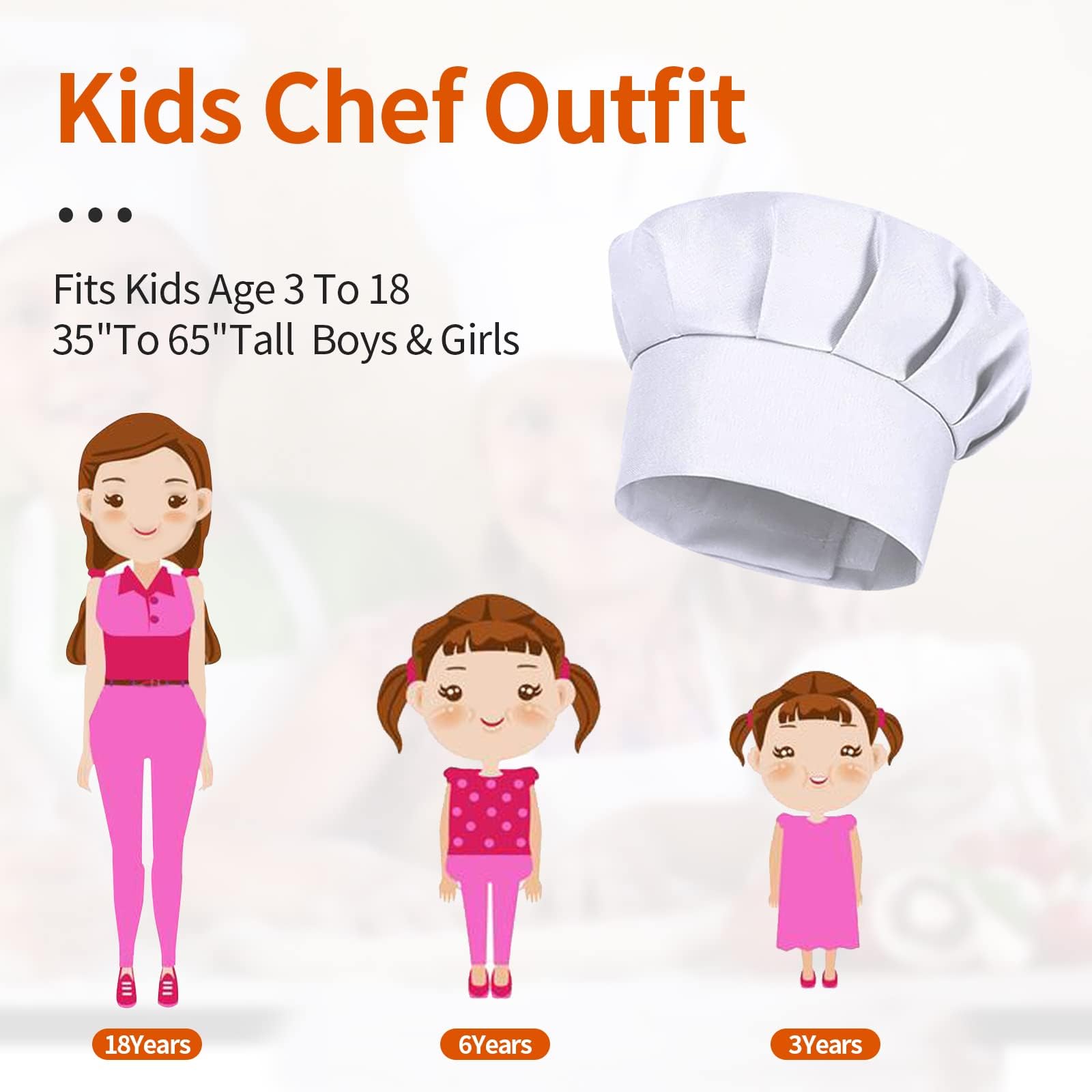 หมวกปาร์ตี้สีขาว 4 ชิ้น หมวกเช - Kids Outdoor Kitchen Accessories บทวิจารณ์และราคา
